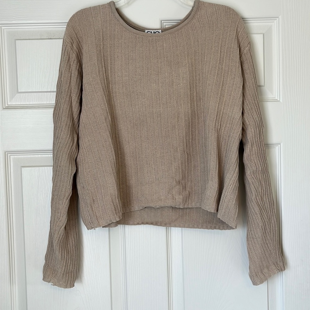 Beige Vintage Clio Sweater